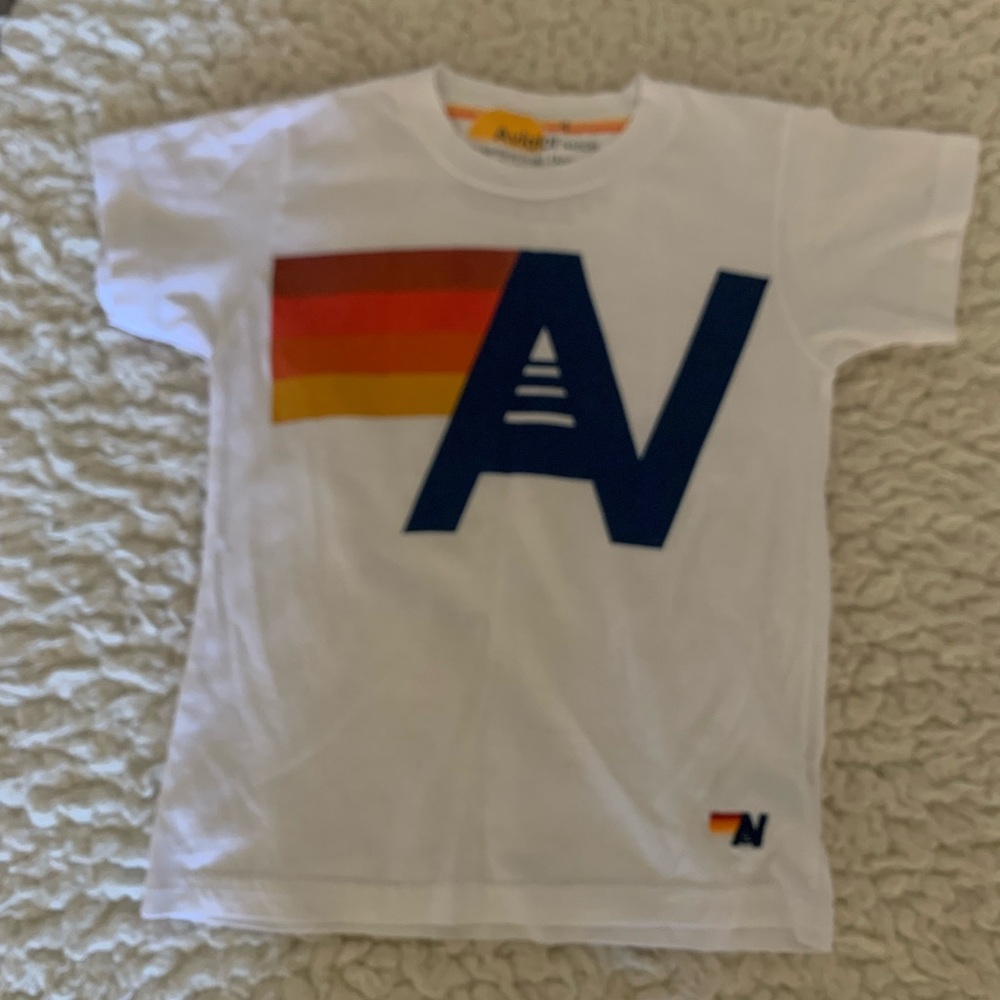 Authentic Aviator Nation Kids Logo T-Shirt - Size 4T ✈️🌈